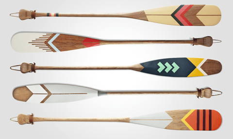 trekking norquaycos handmade paddles let skim style canoe