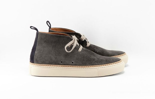 Crosby grey nubuck chukka