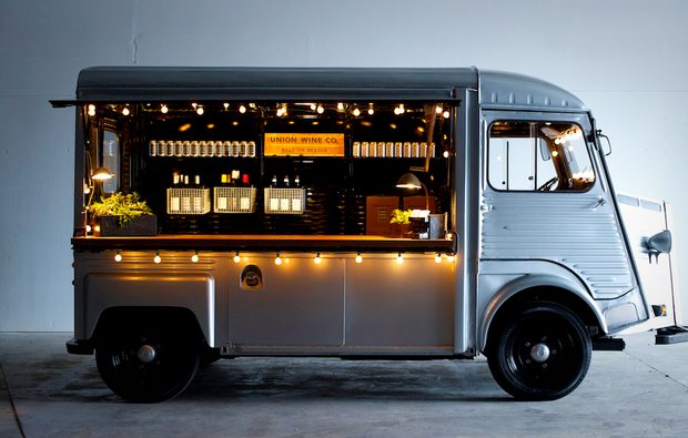 Wine truck food cart citroen
