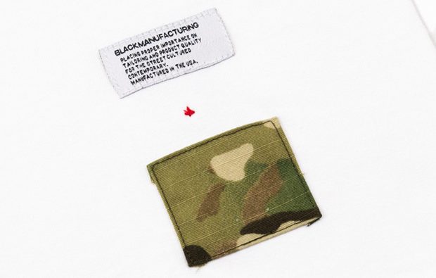 Multi Camo Stitched Square quality