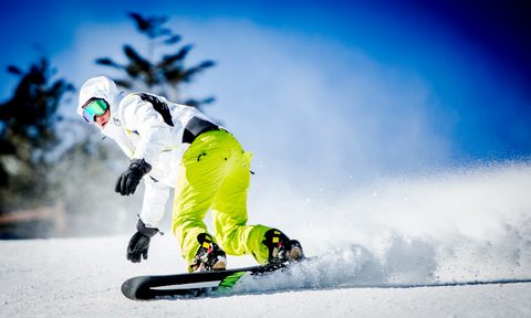 Beech Mountain snowboarding