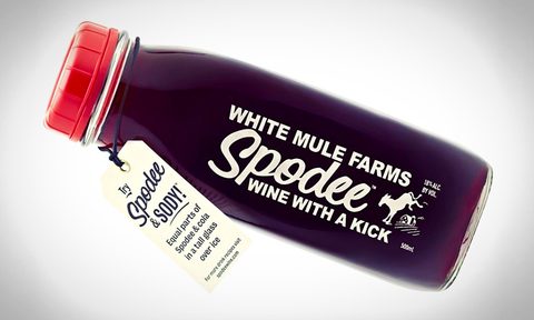 spodee wine mixed moonshine muel farms