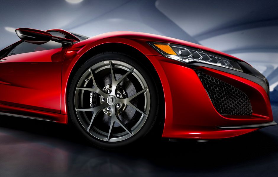 2016 Acura NSX front side closeup