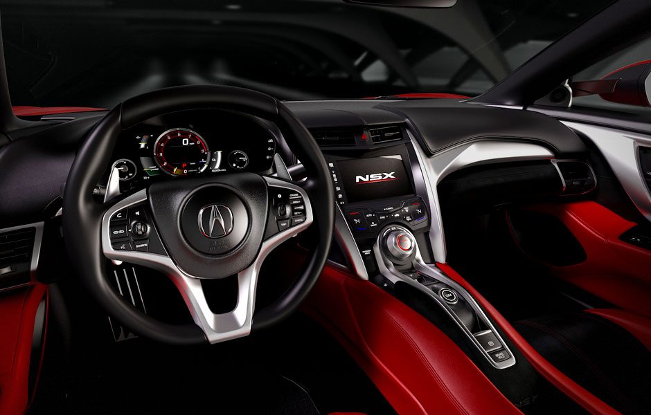 acuras 2016 nsx hybrid supercar debuts detroit acura 8