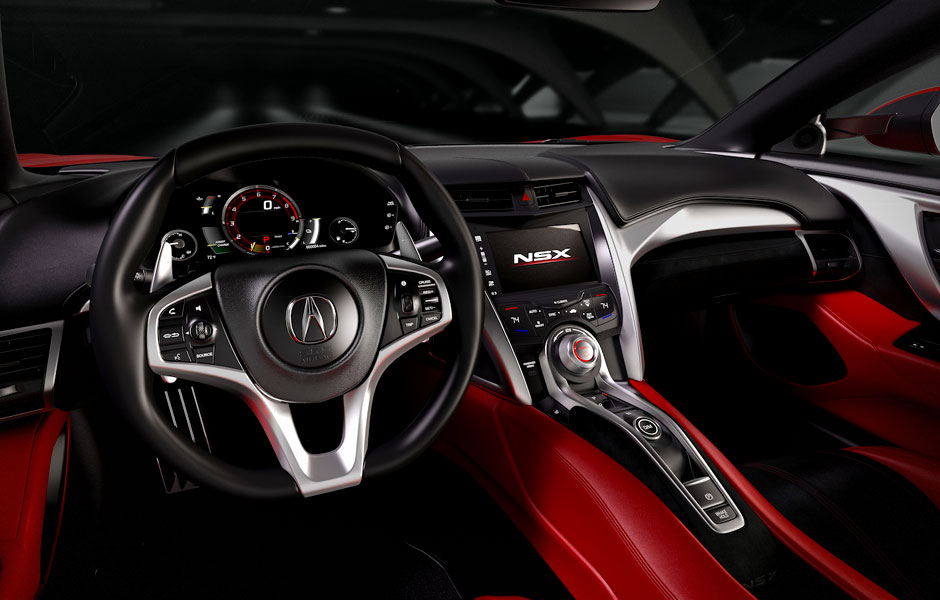 acuras 2016 nsx hybrid supercar debuts detroit acura 8