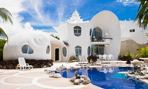 best airbnb rentals the seashell house  isla mujeres mexico