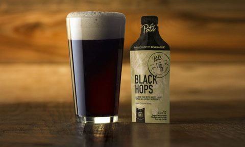 drinking beer concentrate science black hops pint