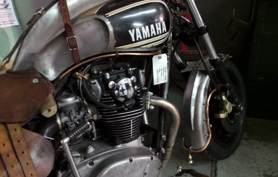 throttle jockey custom cool shines one show brassyamaha
