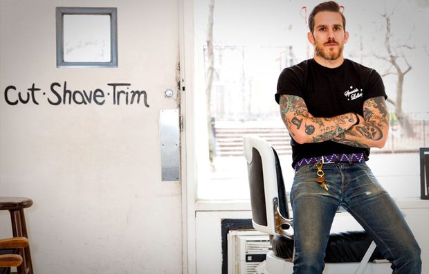 Rob McMillen of Blind Barber NYC