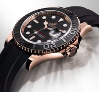 Rolex Yacht-Master Everose 116655 Oysterflex rubber 2