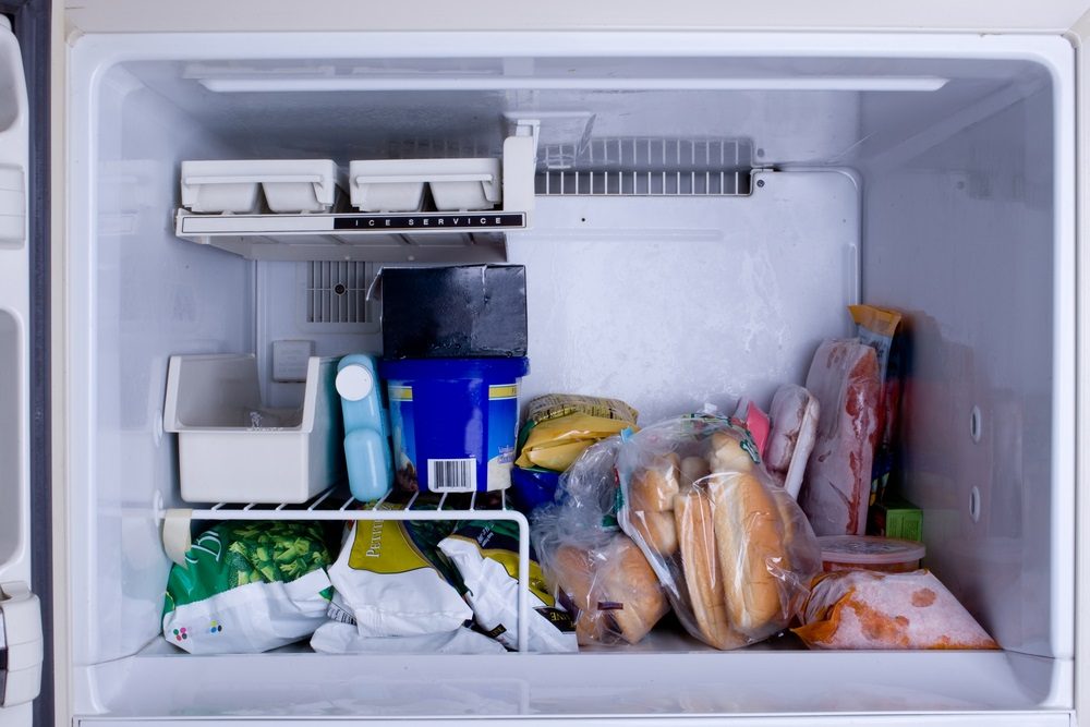packed freezer