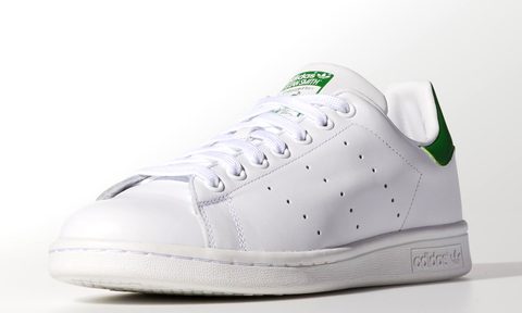 The Adidas Stan Smith shoes.