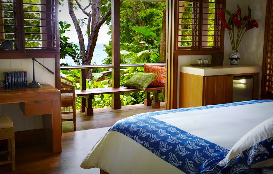 james bonds creator ian fleming found inspiration in jamaica and so can you villa bedroom