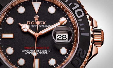 the manual wind rolex yachtmaster everose gold