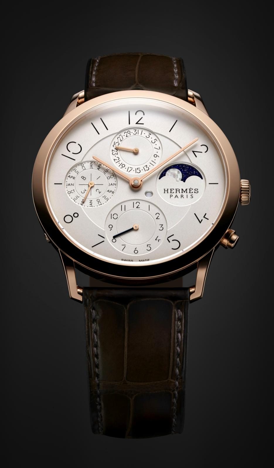 The Manual Wind: Hermes slim d'Hermes Perpetual Calendar - The Manual