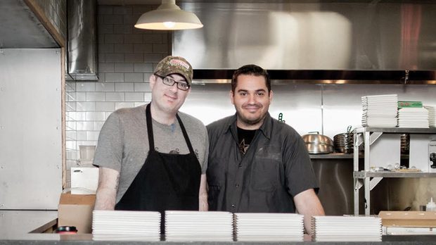 Chefs Gregory and Sparatta