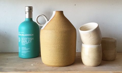 ceramic whisky vessel