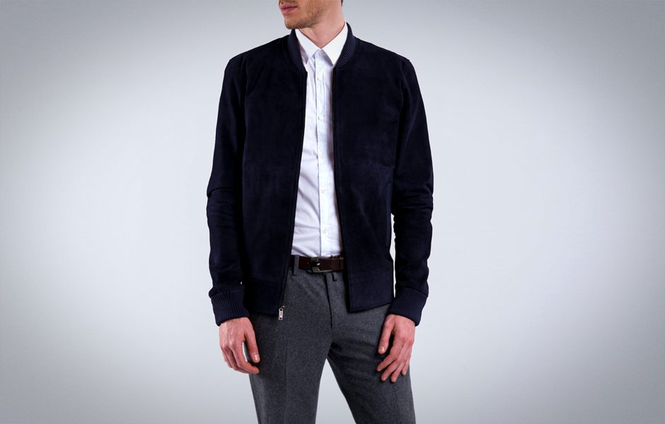 beckett simonon set to release first ever 100 waterproof suede bomber jacket 3