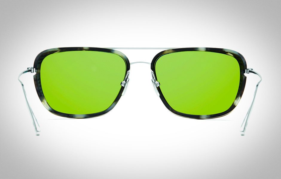 Explorer Traditional Silver Black Tortoise Side Shield