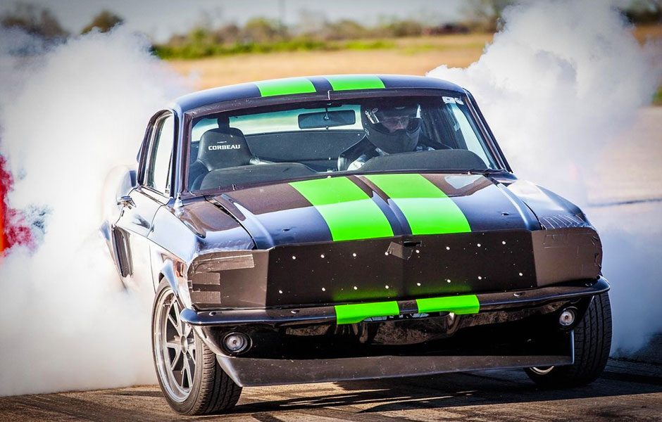 this tesla shredding electric 1968 mustang does 0 to 60 in under 2 seconds ford