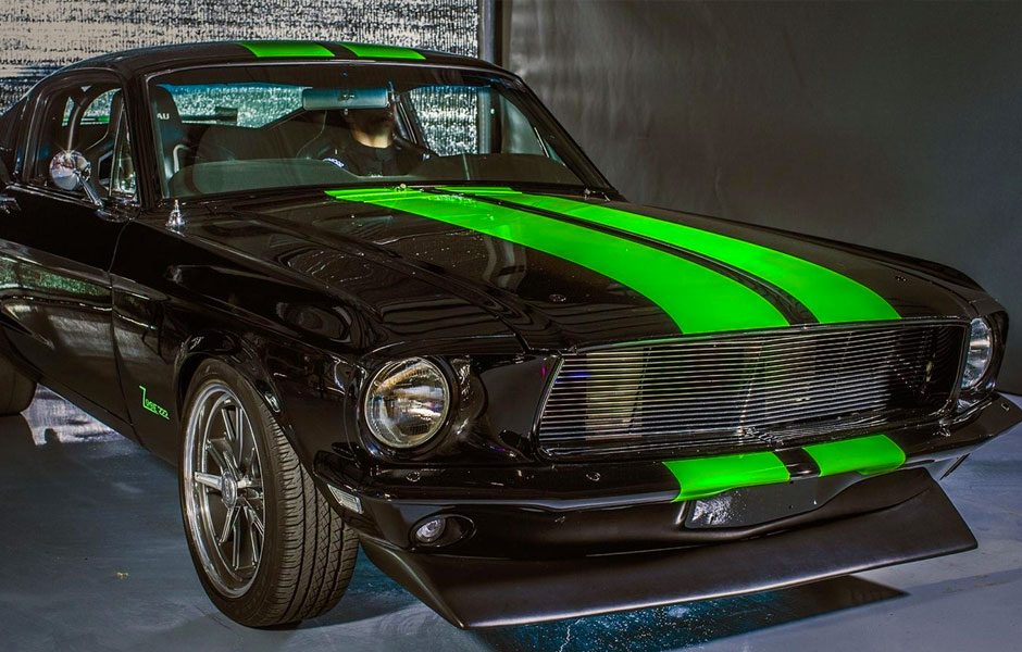 this tesla shredding electric 1968 mustang does 0 to 60 in under 2 seconds ford 4