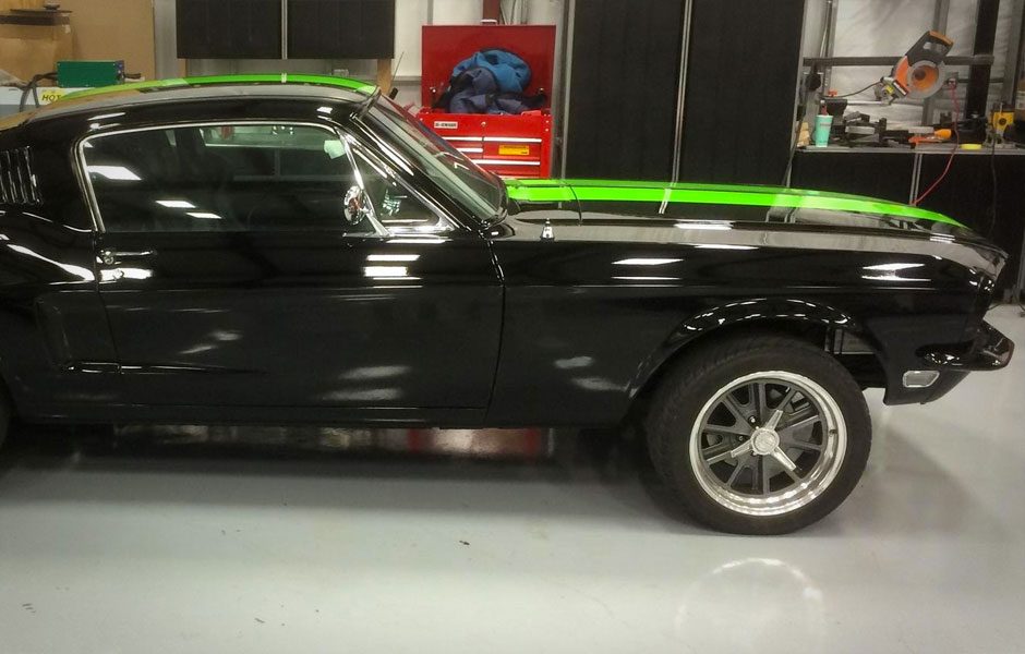 this tesla shredding electric 1968 mustang does 0 to 60 in under 2 seconds ford 5