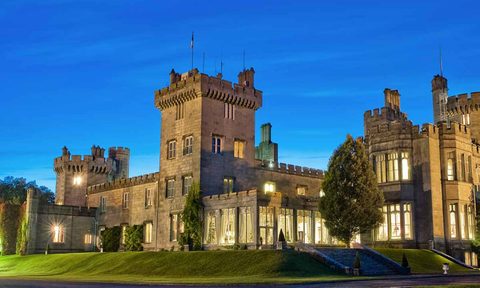 get your royal warrior fantasy on at dromoland castle exterior