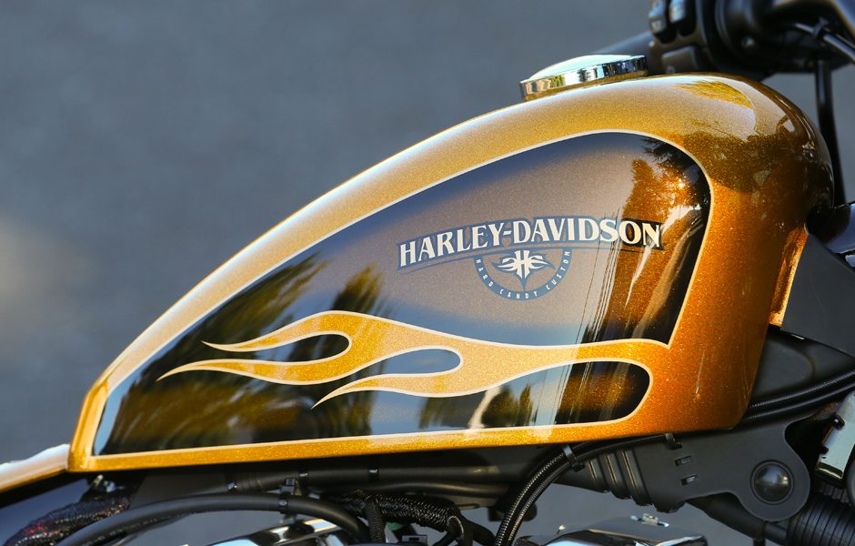 throttle jockey hit the streets in style on harleys fierce forty eight hd4810