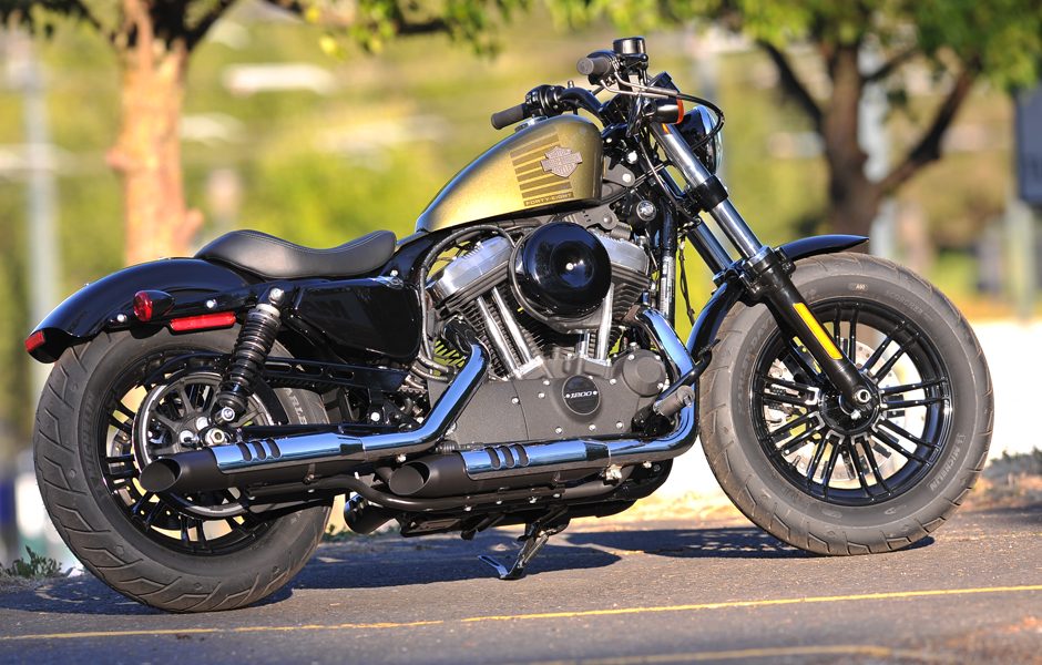 throttle jockey hit the streets in style on harleys fierce forty eight hd482