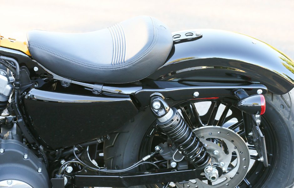 throttle jockey hit the streets in style on harleys fierce forty eight hd488