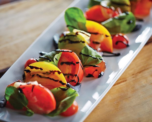 Heirloom Tomatoes Plate