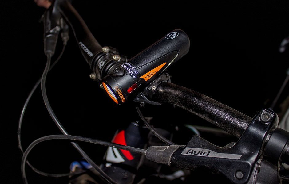 road to adventure mountain biking light and motion