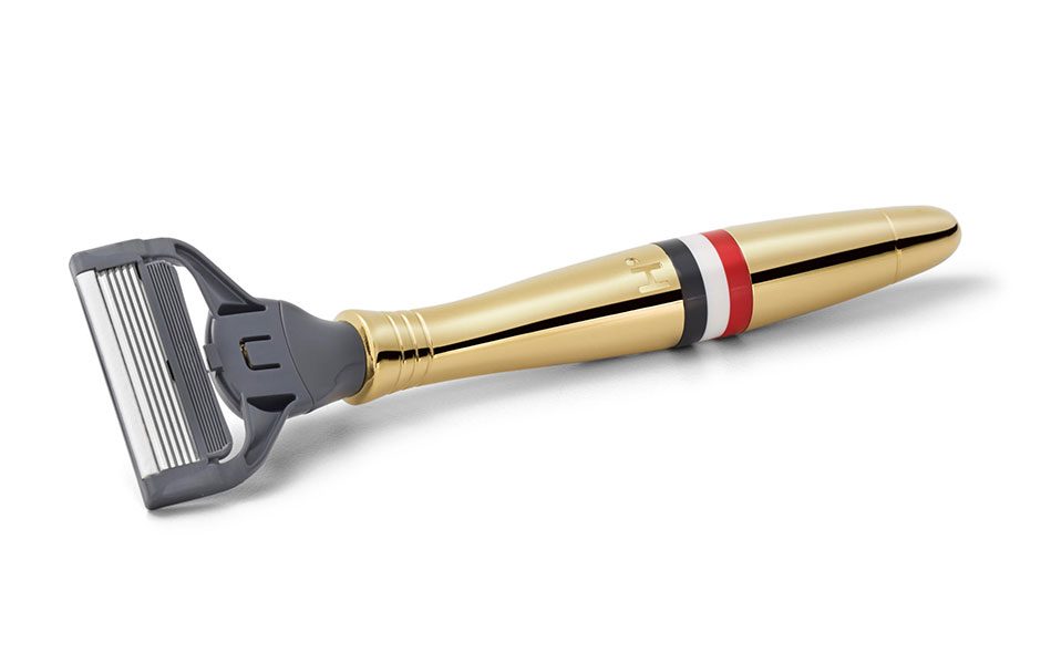harrys and thom browne are a match made in fancy shaving heaven