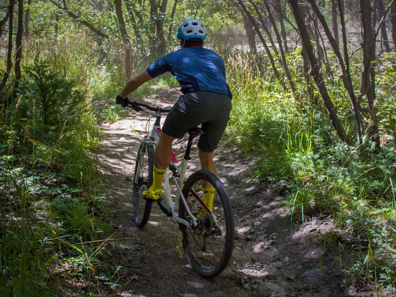 Mountain biking