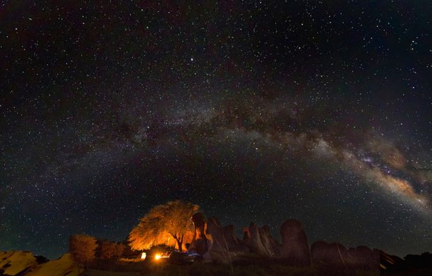 Camping Under the Stars in New Mexico