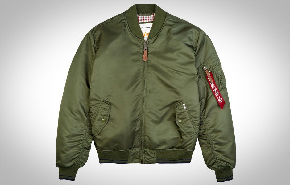 alpha industries teams up with ben sherman on bomber jacket collaboration 6