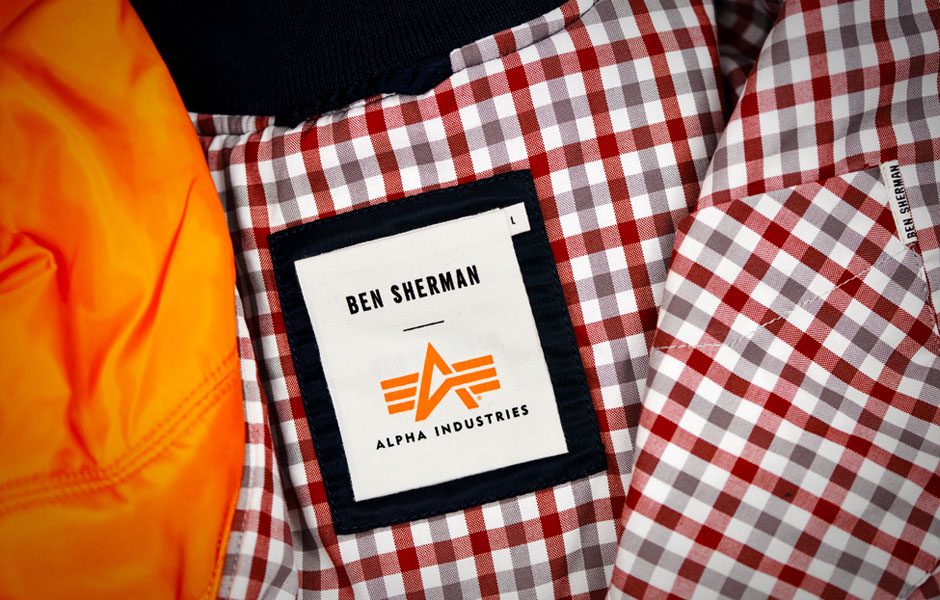 alpha industries teams up with ben sherman on bomber jacket collaboration 4