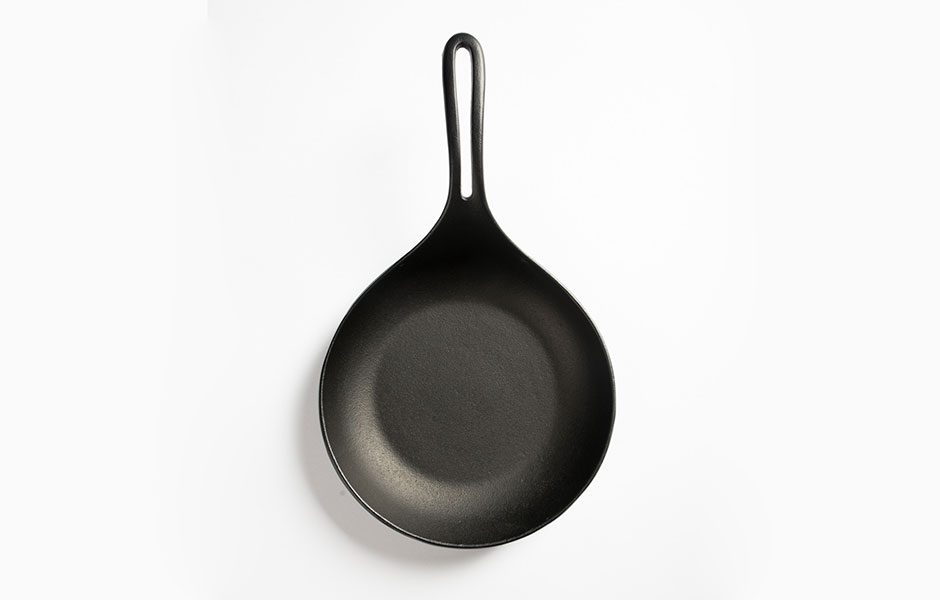 cook on this the iwachu cast iron omelette pan