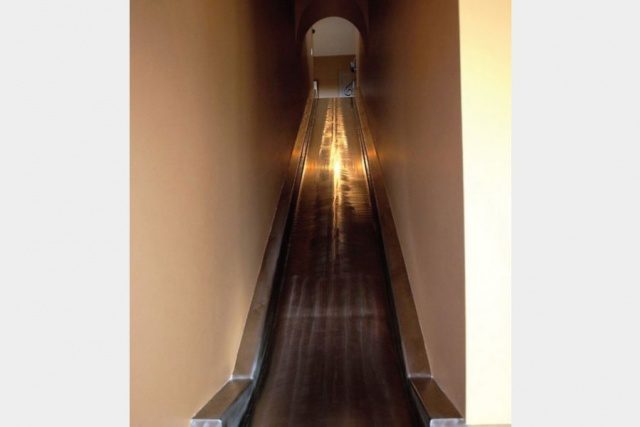 who needs stairs these houses have indoor slides stanwood equestrian residence 10 640x427 c