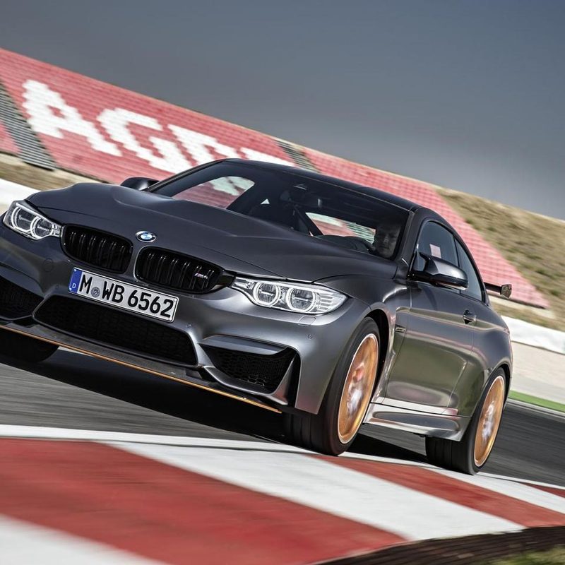 BMW M4 GTS front track