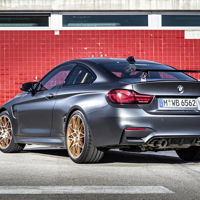 BMW M4 GTS rear angle