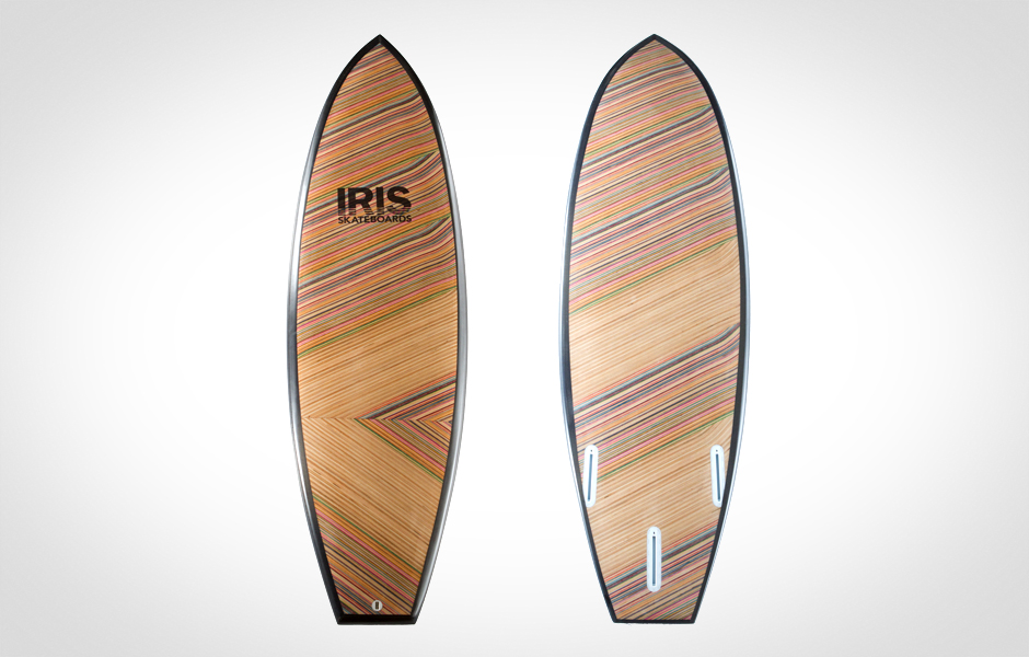 Iris surf board