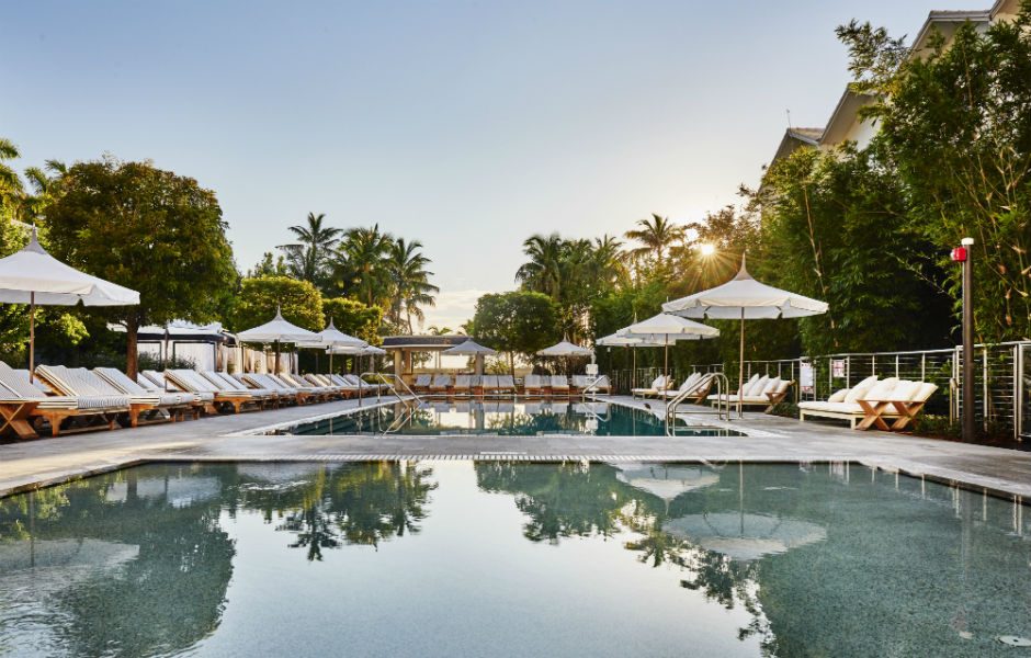 nautilus a sixty hotel adds jet set charm to miami beach  cabana club pool adrian gaut for hotels