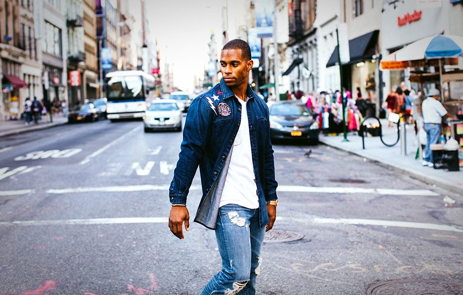 tgif shopping victor cruz teams up with denim brand 3x1 2