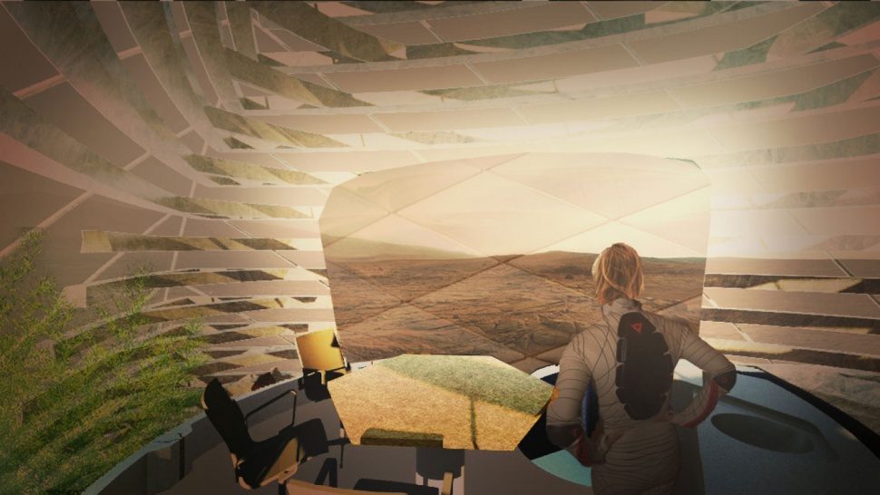 wildly innovative space igloo wins nasas 3d printed martian habitat challenge mars ice house wardroom 970x546 c