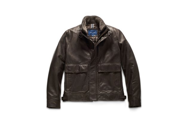 Cole-Haan_Leather-Zip-Front-Grainy-Leather-Jacket_Chocolate
