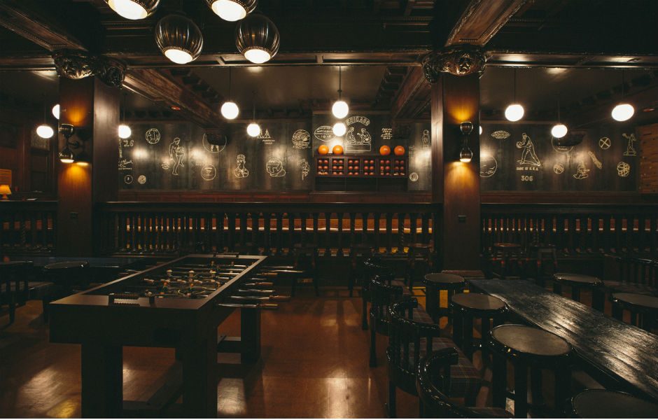 the chicago athletic association livens up downtown game room 2 credit clayton hauck