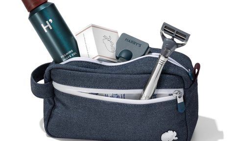 harrys first ever dopp kit is as awesome youd imagine harrysstockedkit
