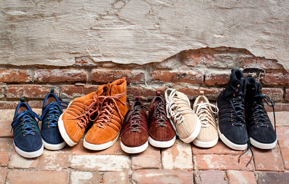 Billy reid x k swiss grey trainers K-Swiss taps Billy Reid for new naturally-inspired sneakers  main image 2