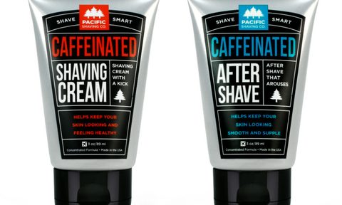 pacific shaving company caffeinated cream and aftershave co  products